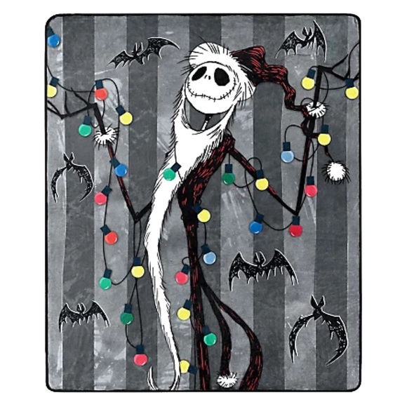 Hasbro Other - Throw Blanket 50”x60” Jack Skellington NBC